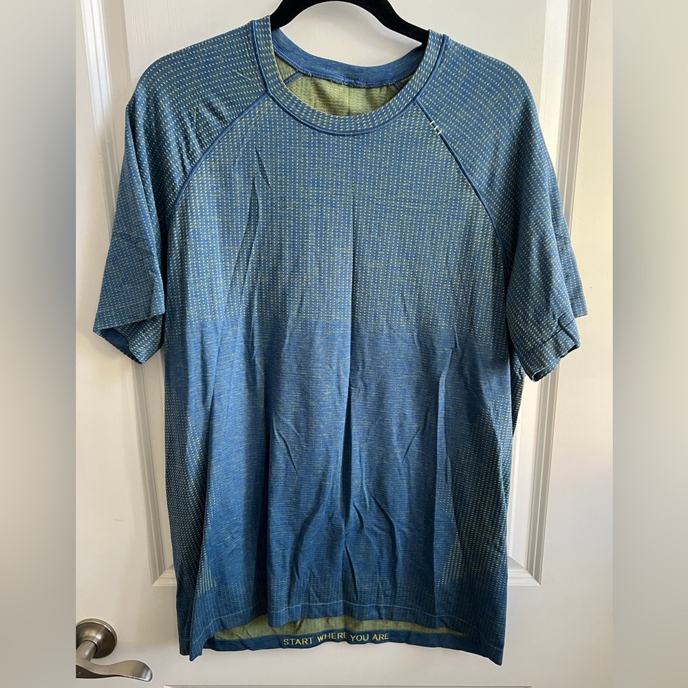 Lululemon Metal Vent Tech Tee - Blue